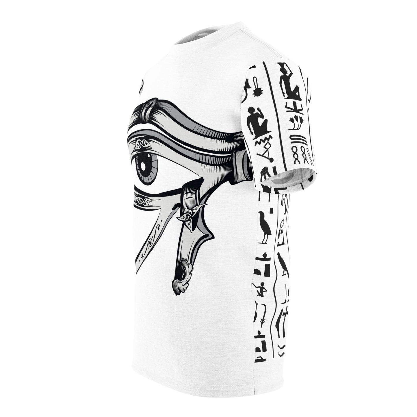 White Horus - Hieroglyph T shirt