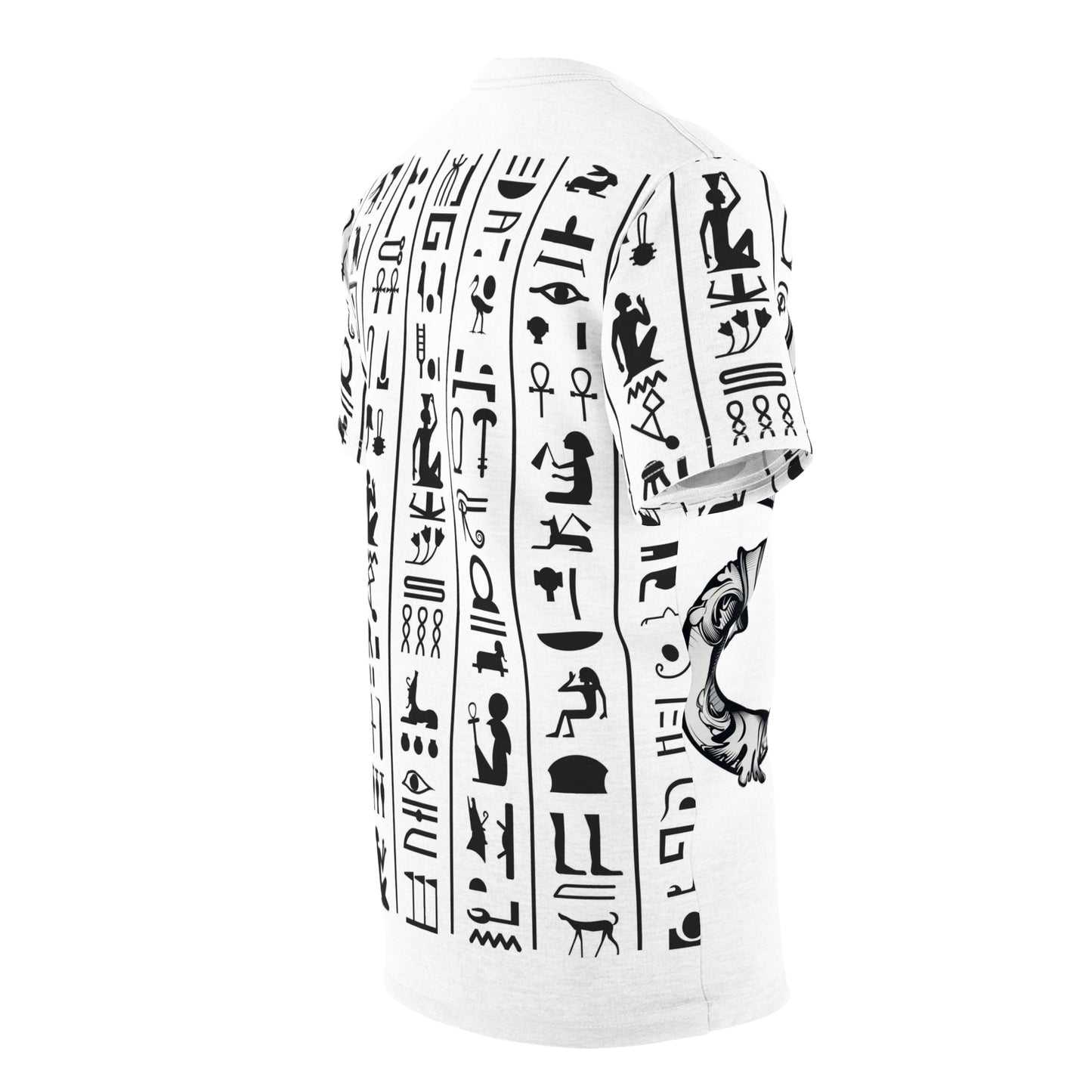 White Horus - Hieroglyph T shirt