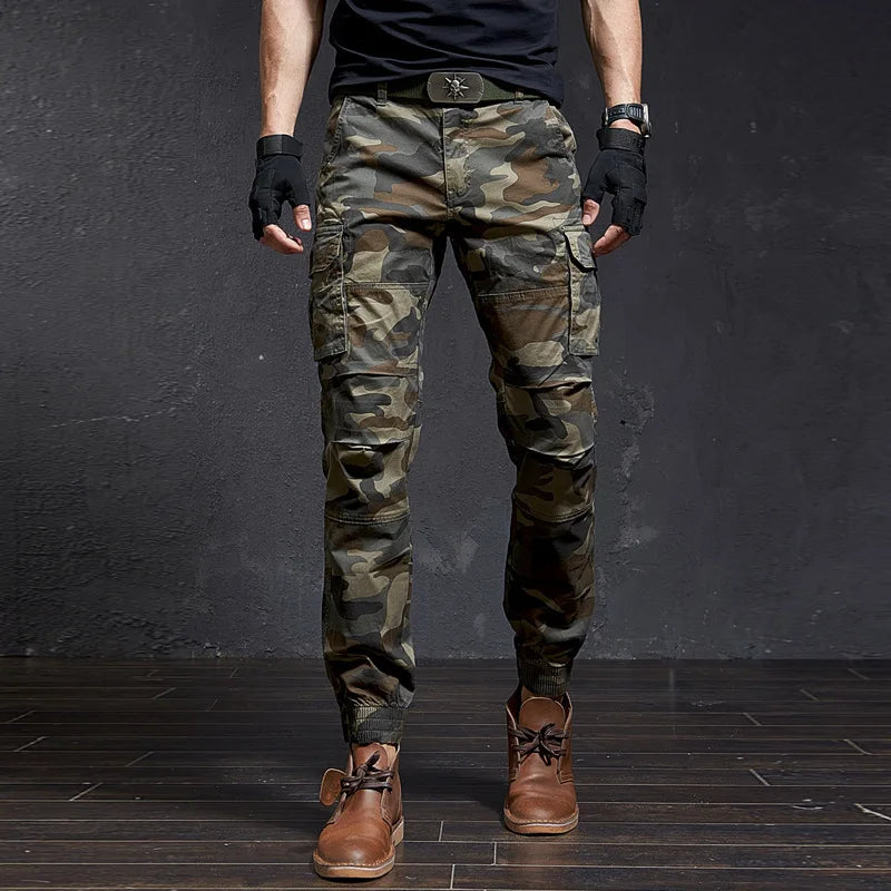 Slim Military Casual Cargo Pants