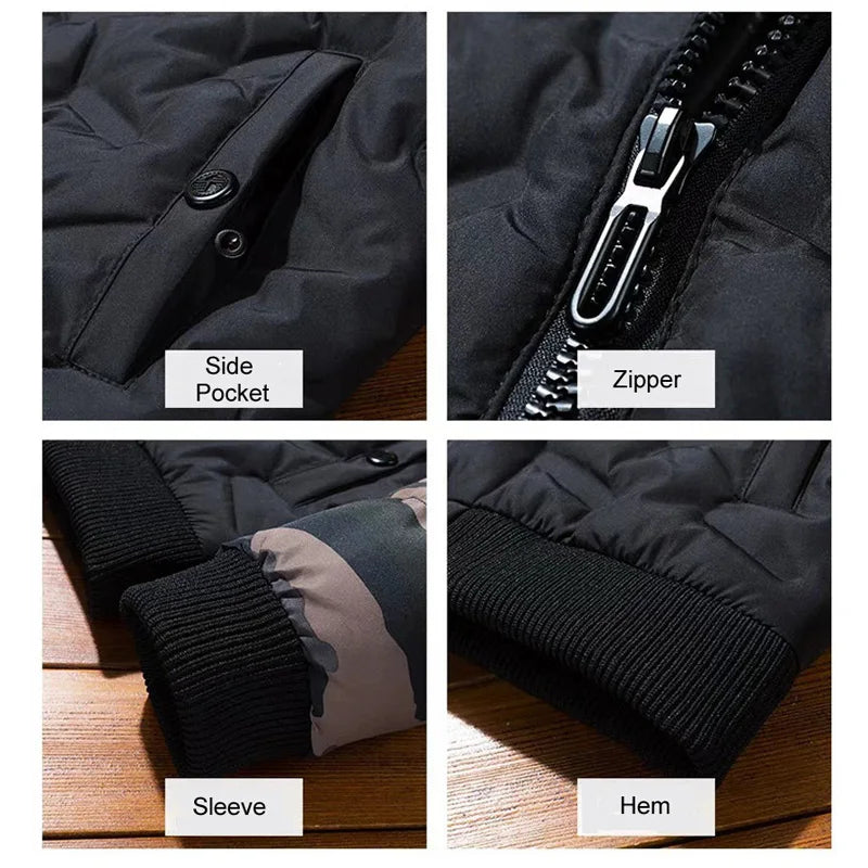 Winter Men Bomber Jacket