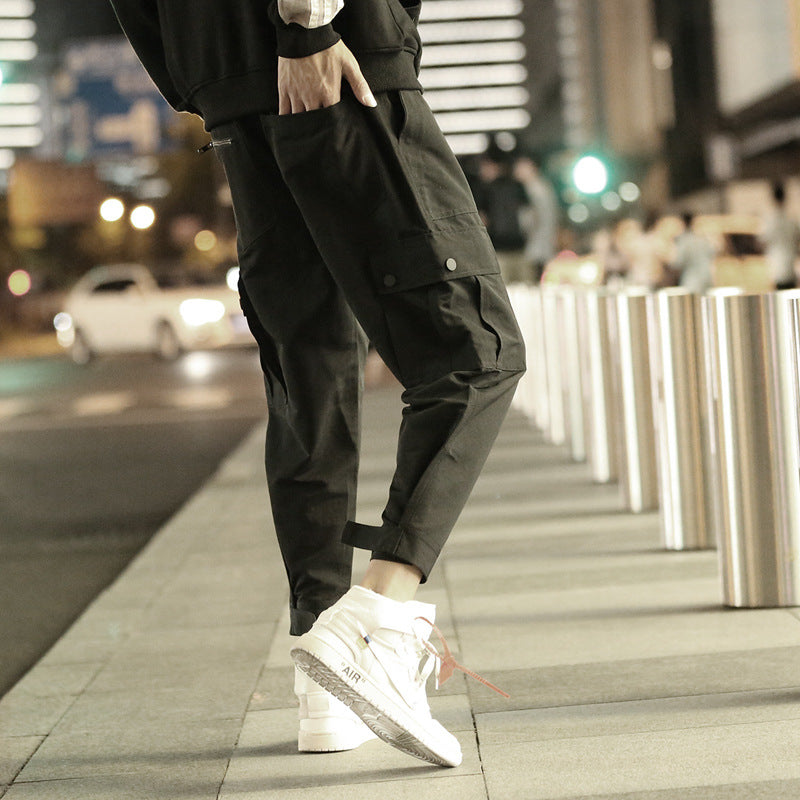 Men's casual pants - side pockets