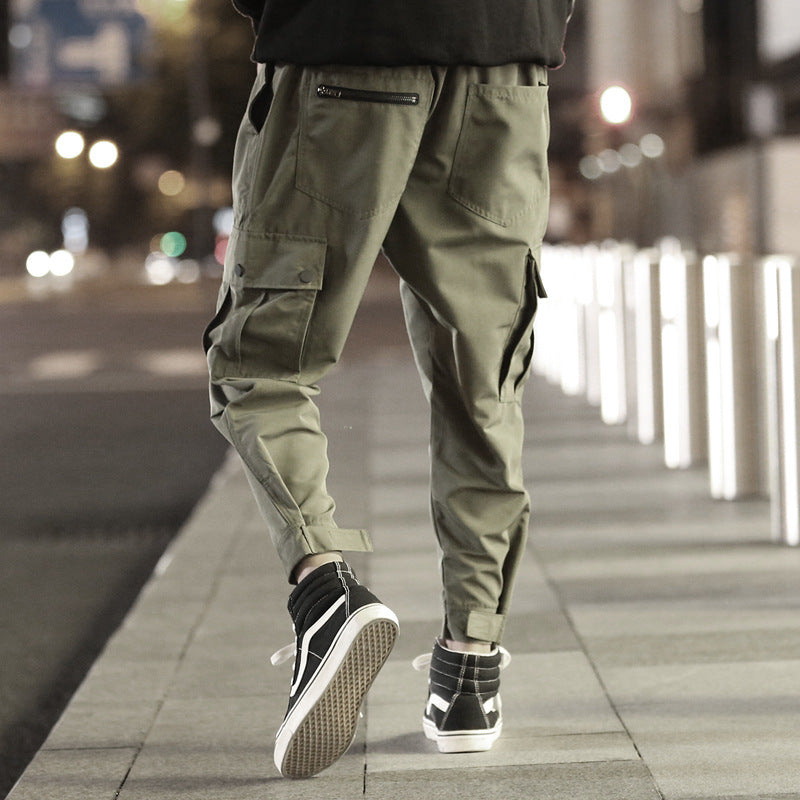 Men's casual pants - side pockets