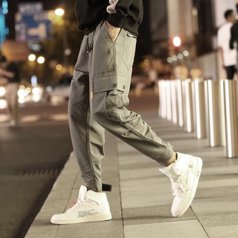 Men's casual pants - side pockets