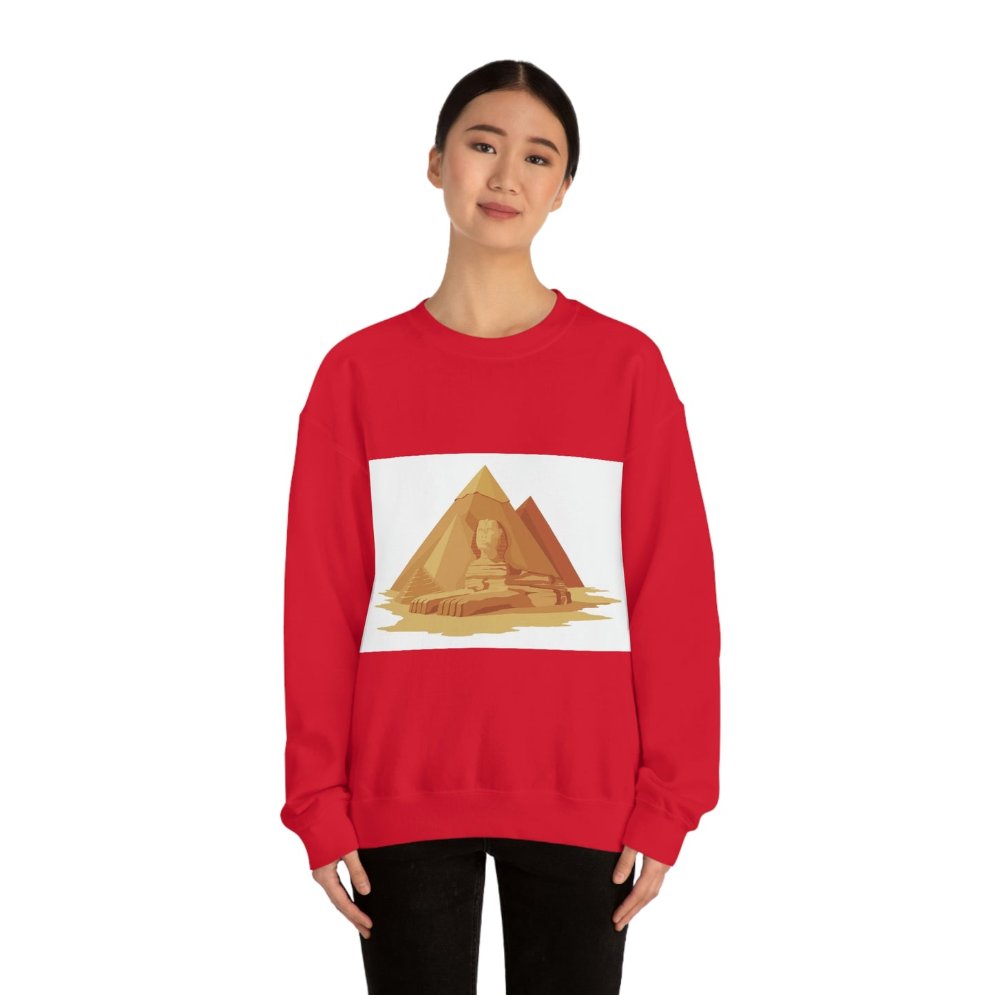Unisex Heavy Blend™ Crewneck Sweatshirt - Pyramids