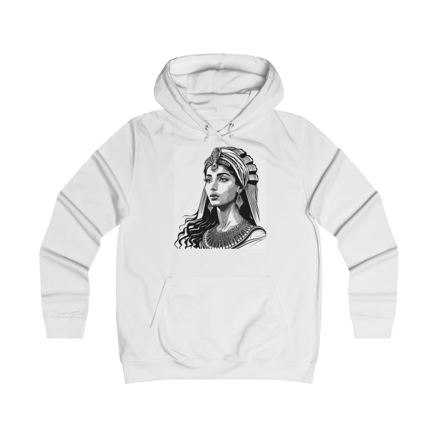 White women cleopatra hoodie