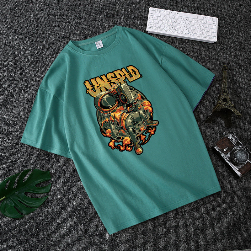 Green Design T-shirt men print