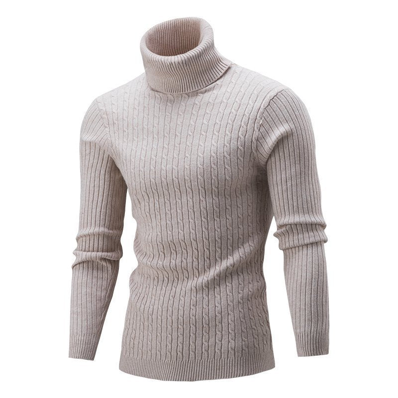 Turtle neck knitwear for men