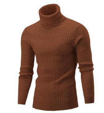 Turtle neck knitwear for men