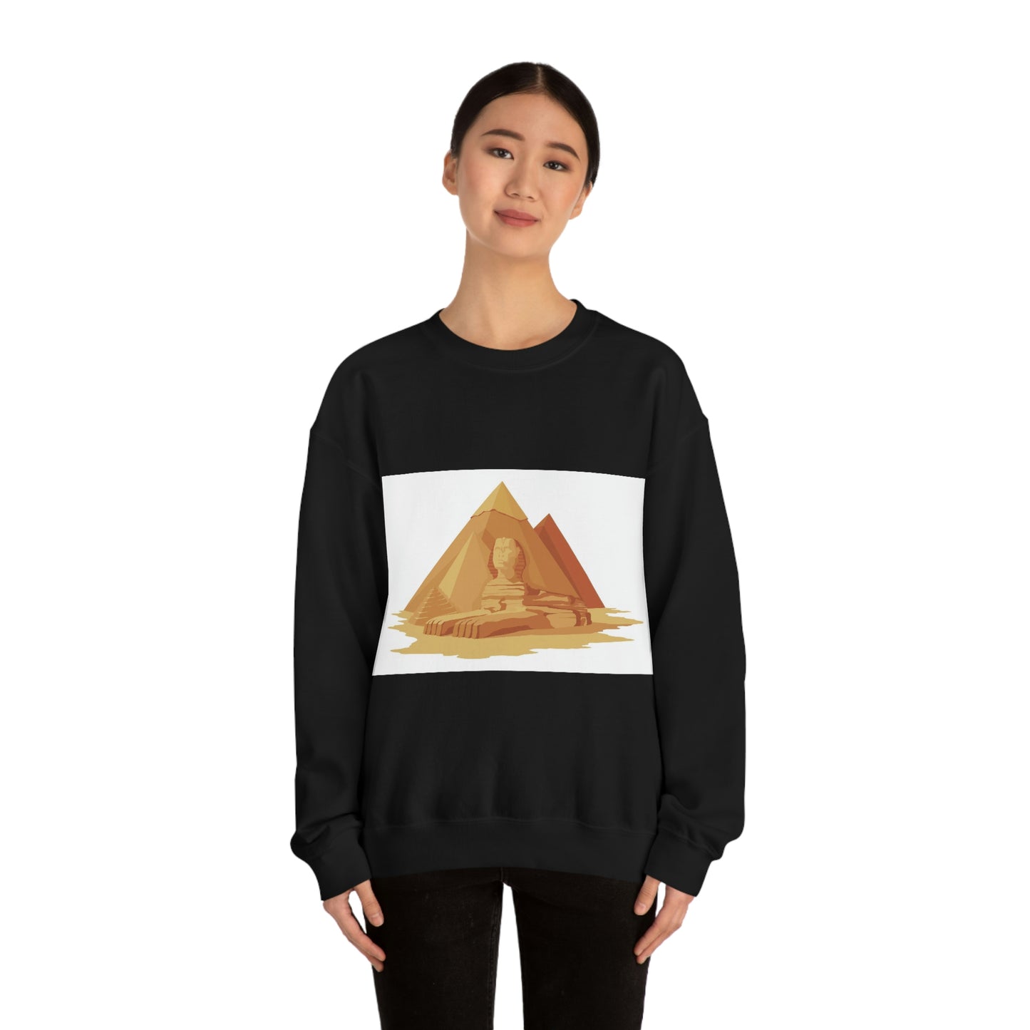 Unisex Heavy Blend™ Crewneck Sweatshirt - Pyramids
