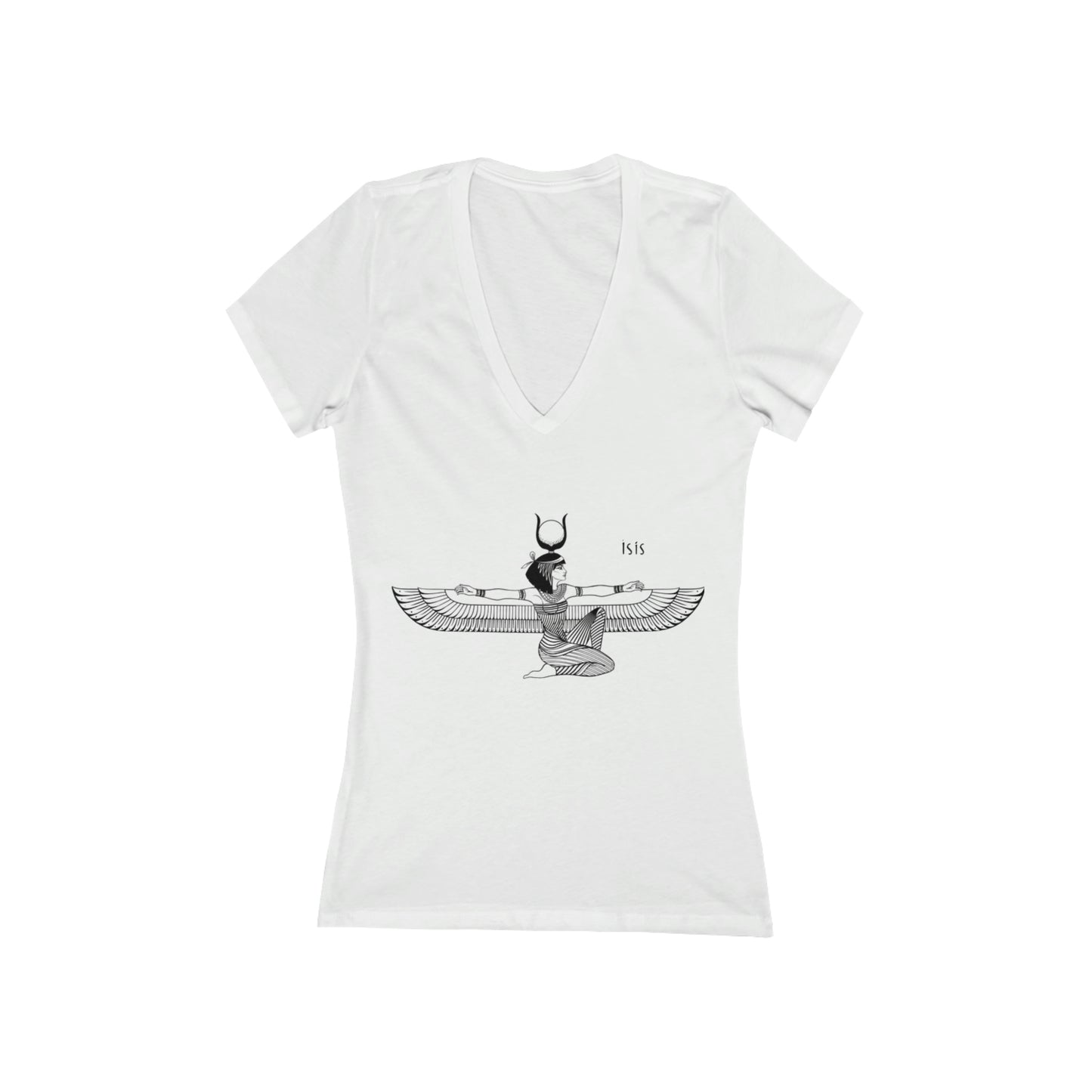Women's Deep V-Neck Tee