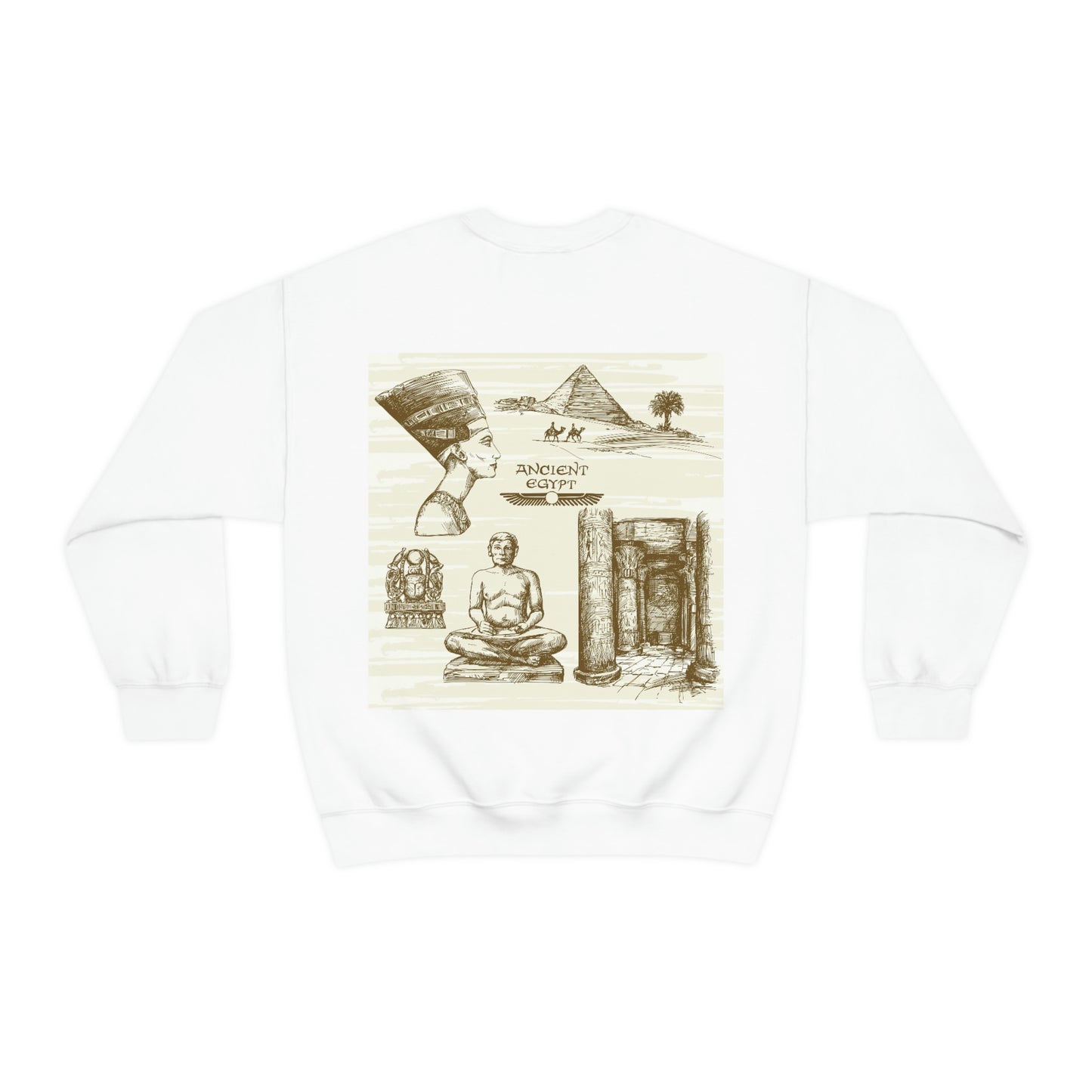 Unisex Heavy Blend™ Crewneck Sweatshirt - Pyramids