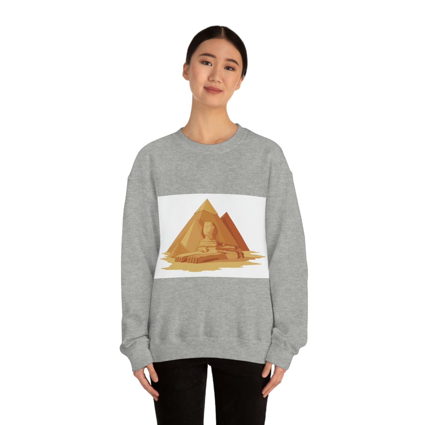 Unisex Heavy Blend™ Crewneck Sweatshirt - Pyramids