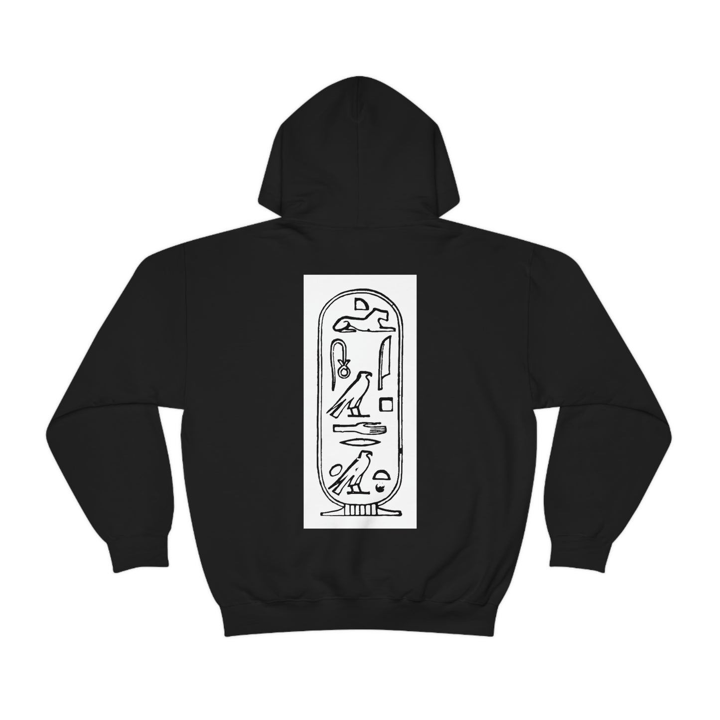 Trendy black Ancient Egypt hoodie for men and women