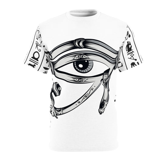 White Horus - Hieroglyph T shirt