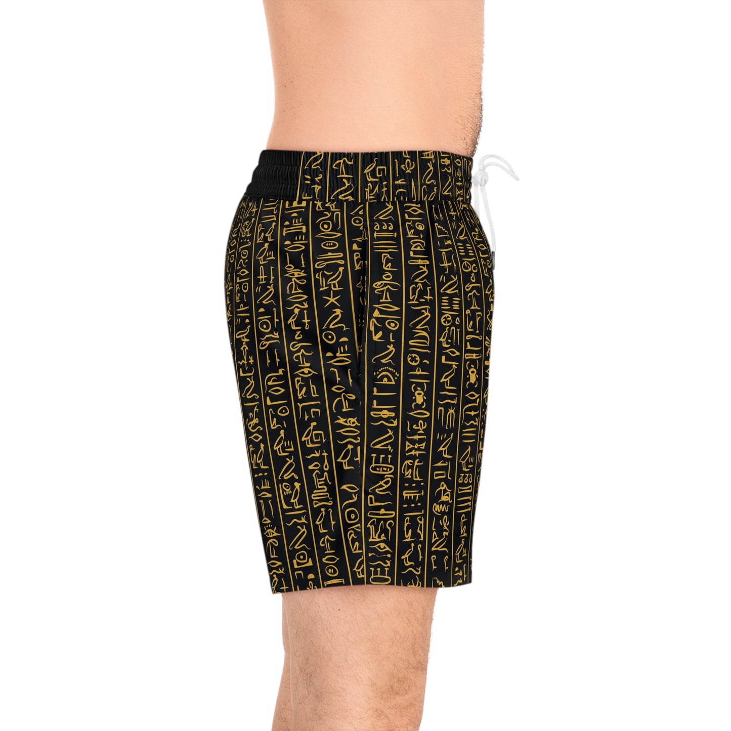 Men's Mid-Length Shorts - Hieroglyph