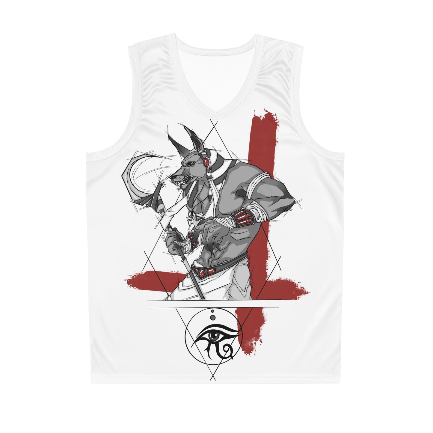 White Anubis Jersey (AOP)