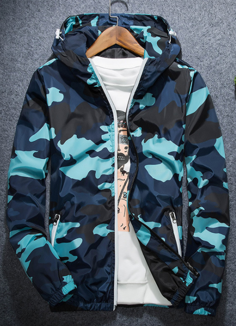 Army Men Jacket blue