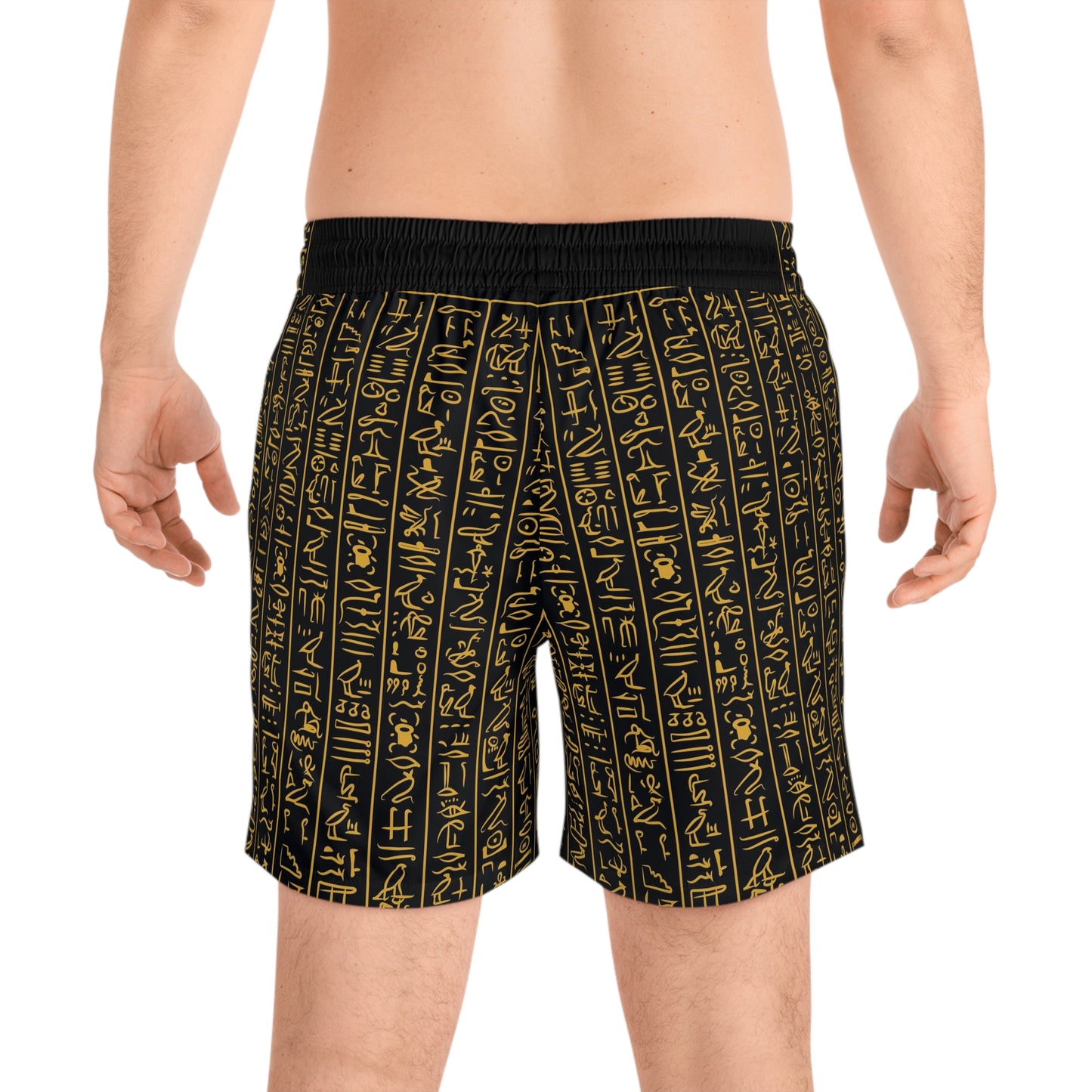 Men's Mid-Length Shorts - Hieroglyph