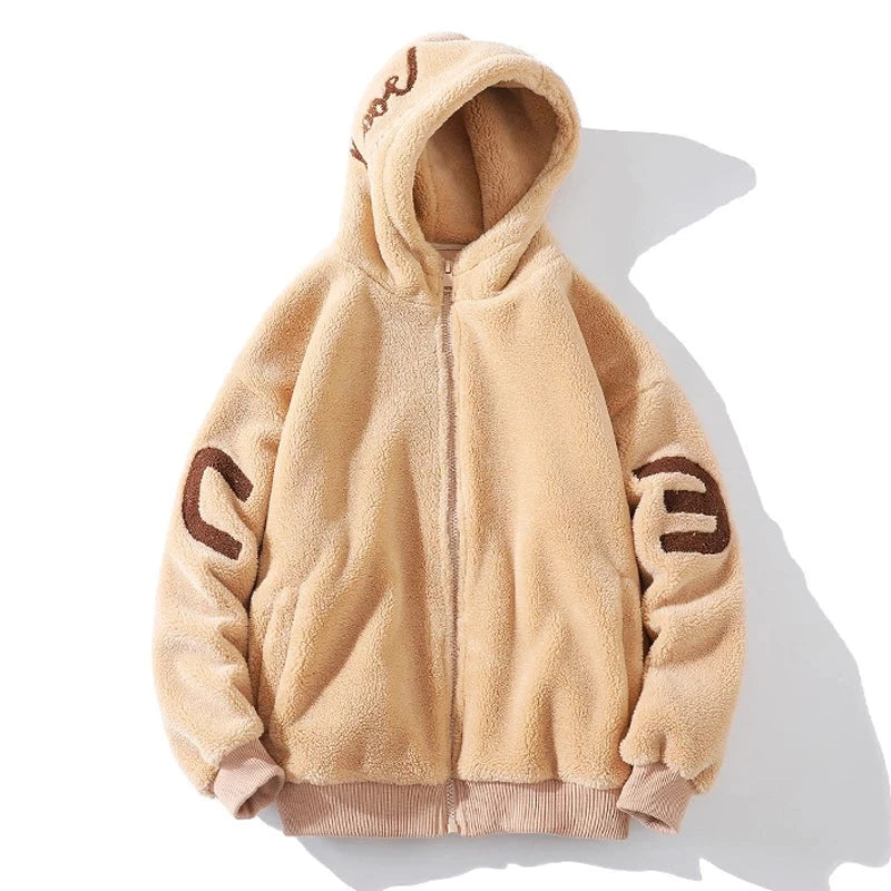 Beige hoodie