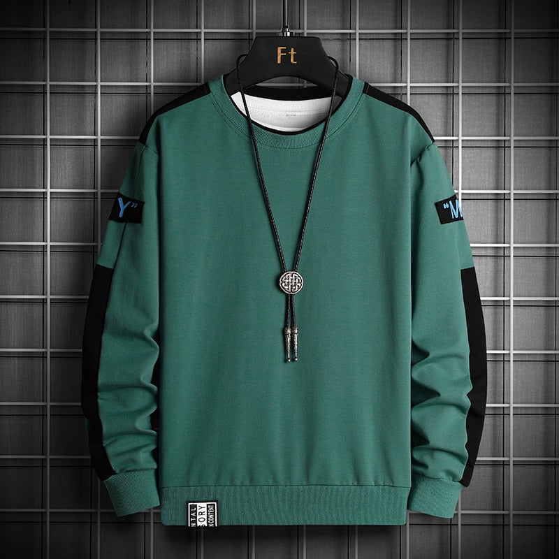 Casual Men's o-neck Sweatshirt