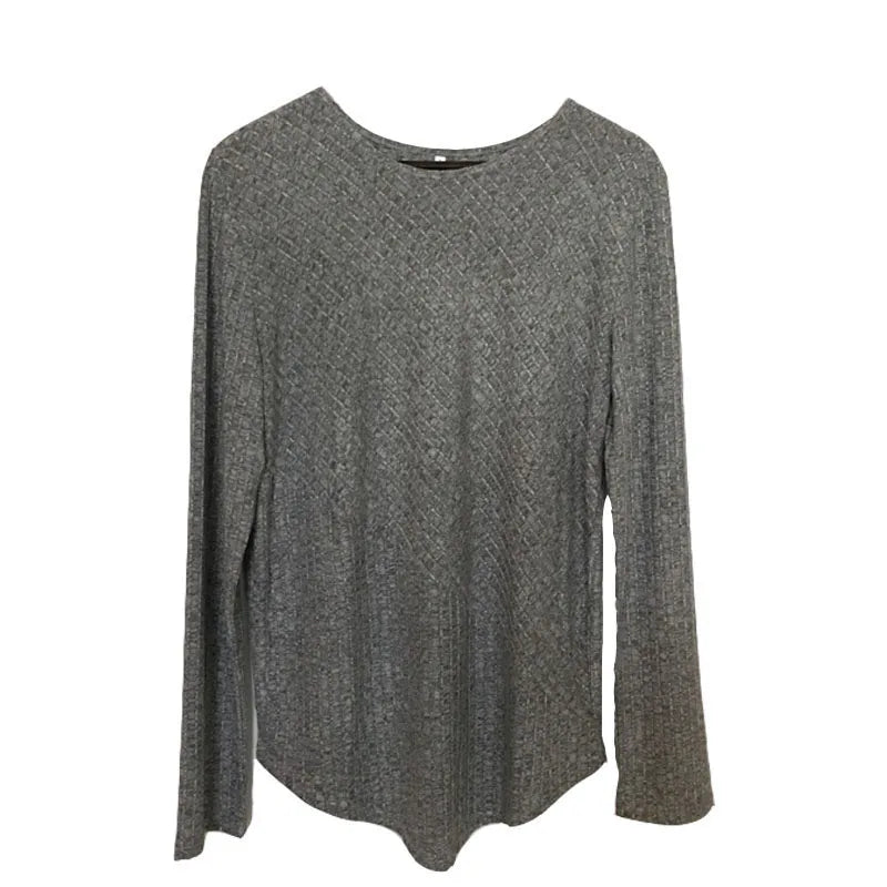 Slim fit O-Neck Knitted Pullover