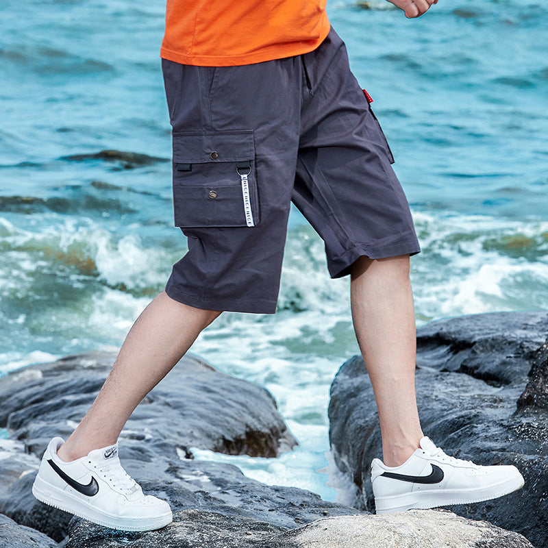 grey Shorts for men
