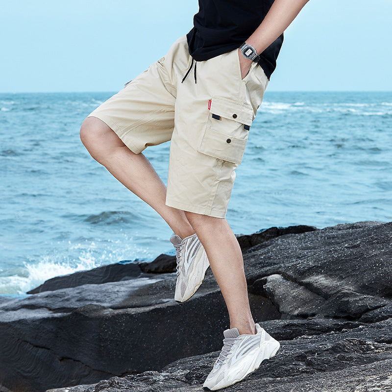 beige Shorts for men