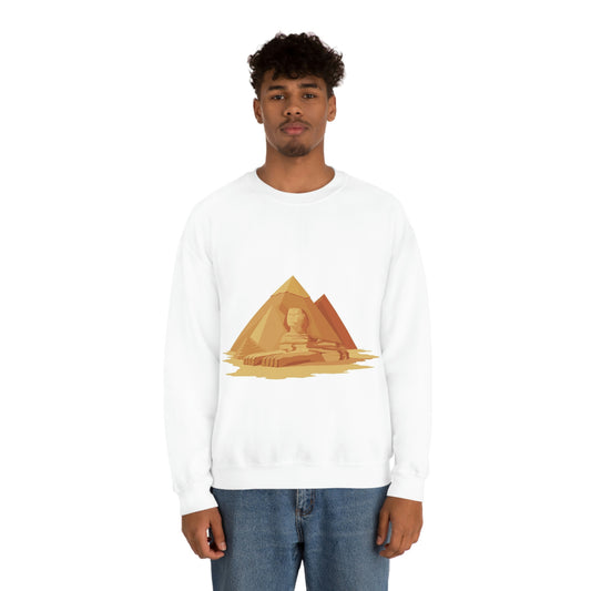 Unisex Heavy Blend™ Crewneck Sweatshirt - Pyramids