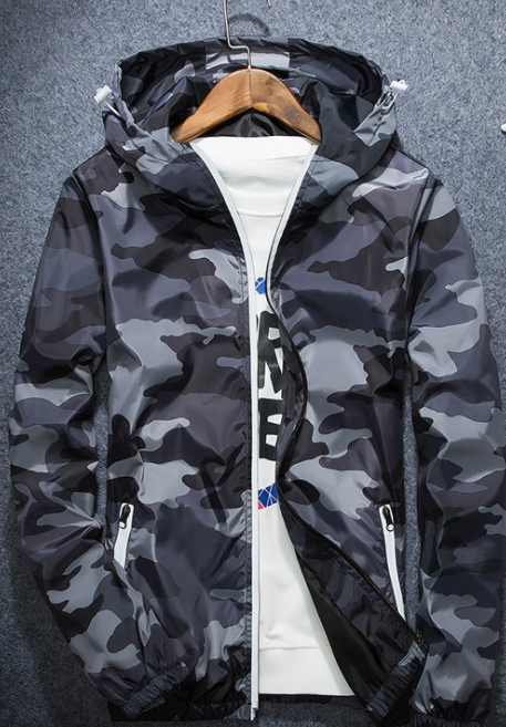 Army Men Jacket grey