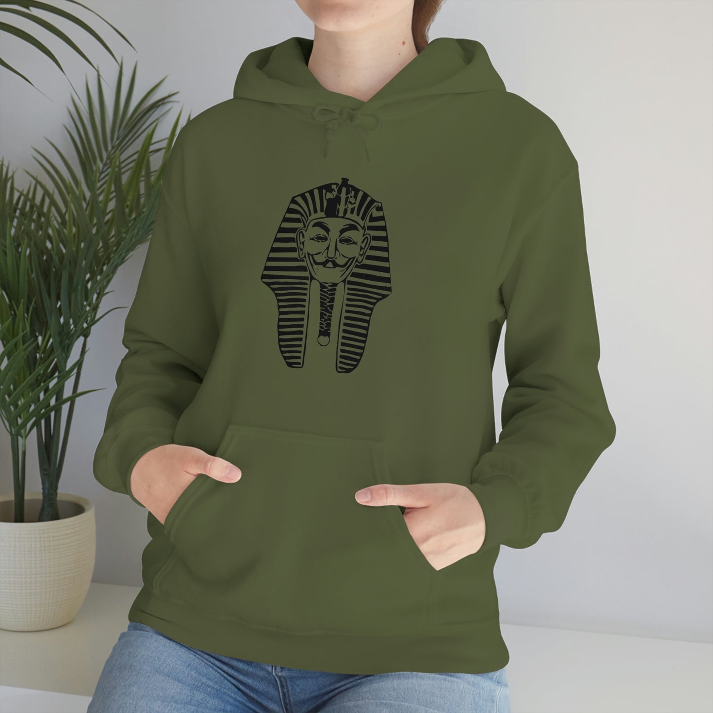 Anonymous Pharaoh Hooded Sweatshirt for men and women