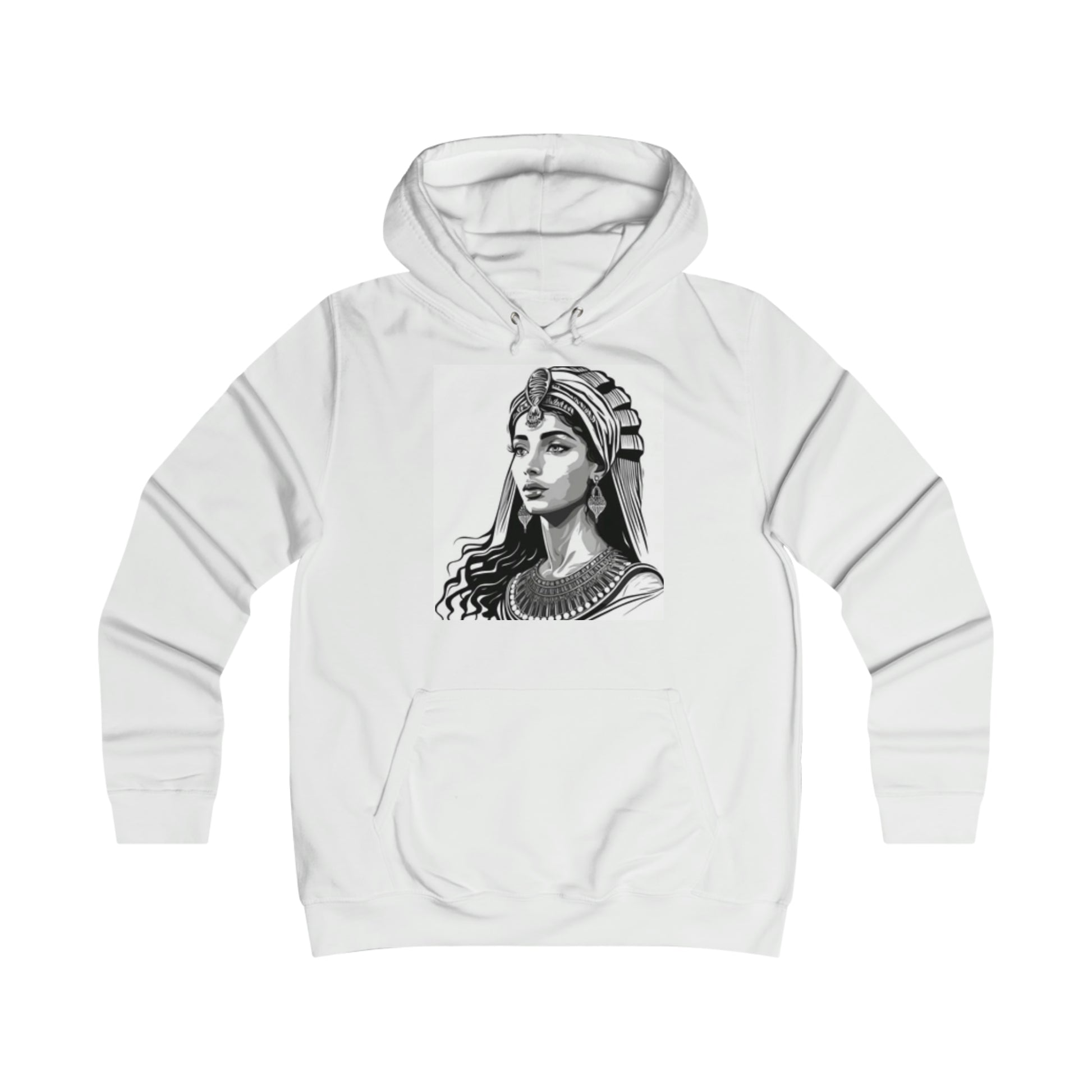White women cleopatra hoodie