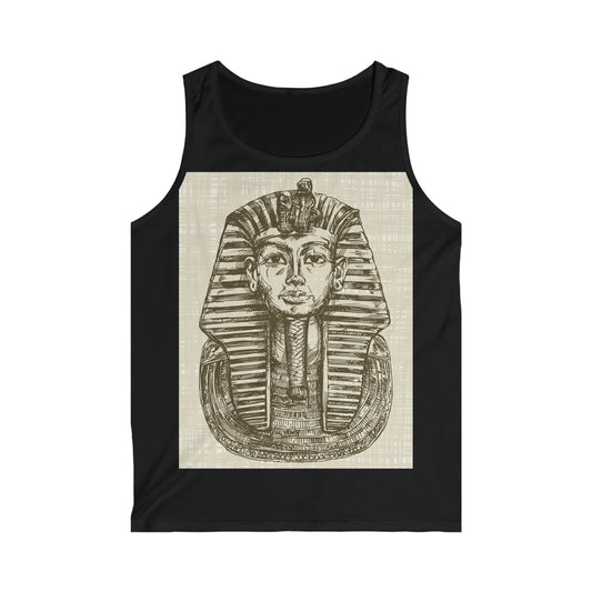 black Pharaoh design men's Tank Top 