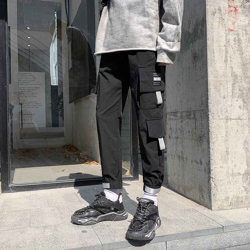 Mid-rise streetwear Joggers Sweatpants for men