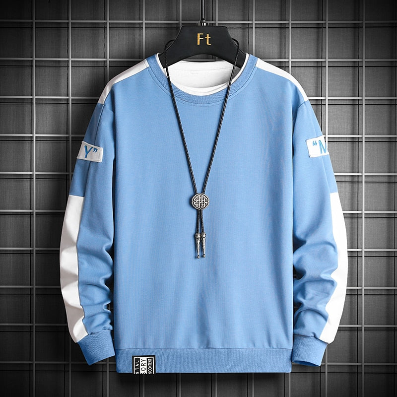 Casual Men's o-neck Sweatshirt