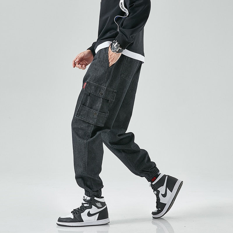 Cargo Denim Pants for Men