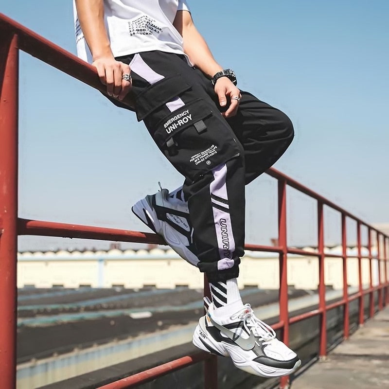 Mid-rise streetwear Joggers Sweatpants for men