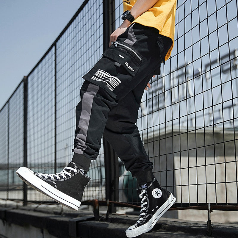 Mid-rise streetwear Joggers Sweatpants for men