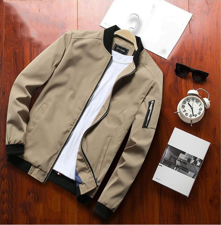 Beige Men's Casual jacket