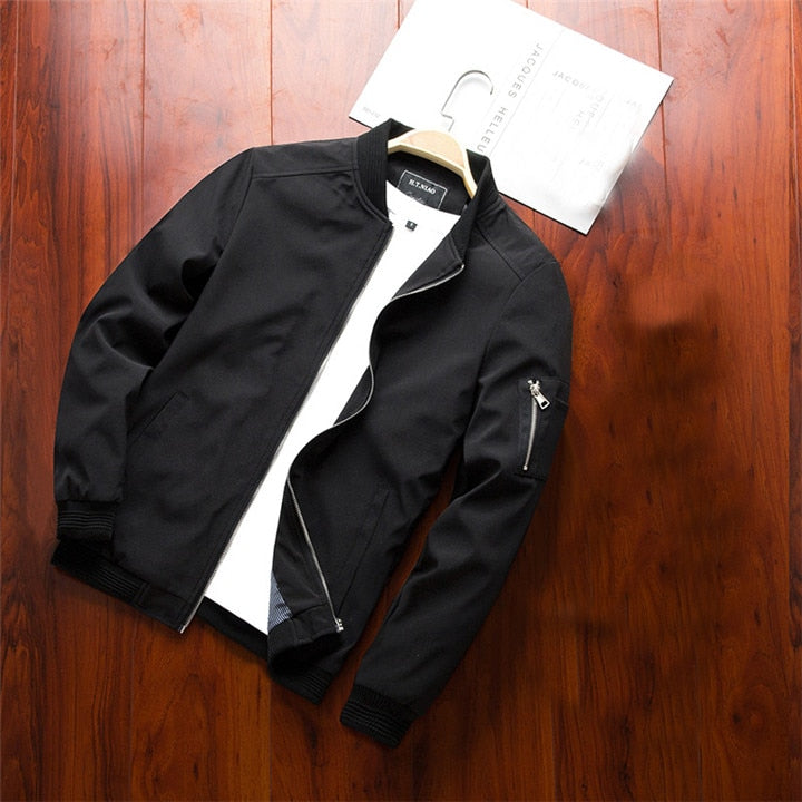 Black Men's Casual jacket