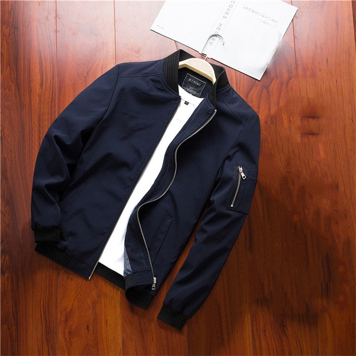 Dark blue Men's Casual jacket