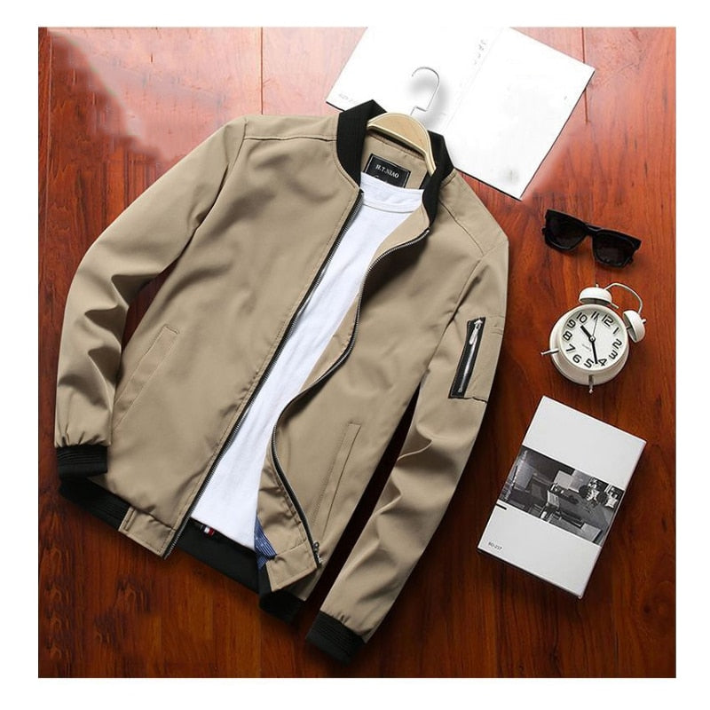 Beige Men's Casual jacket