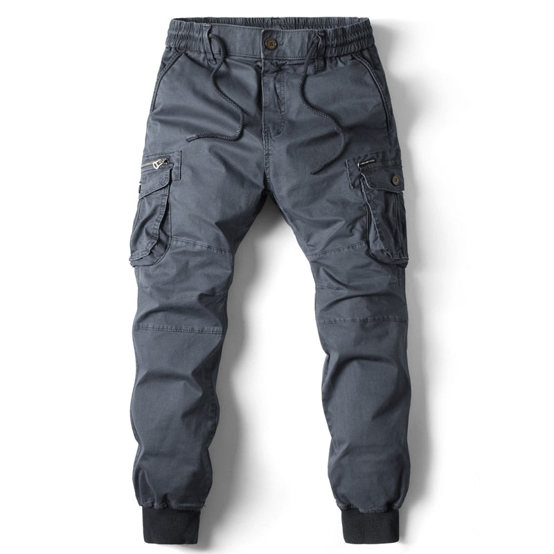 dark grey Casual cargo Pants for men with pocket