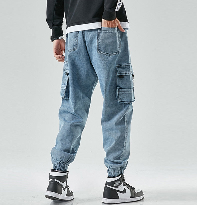 Cargo Denim Pants for Men