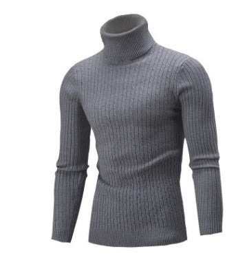 Turtle neck knitwear for men
