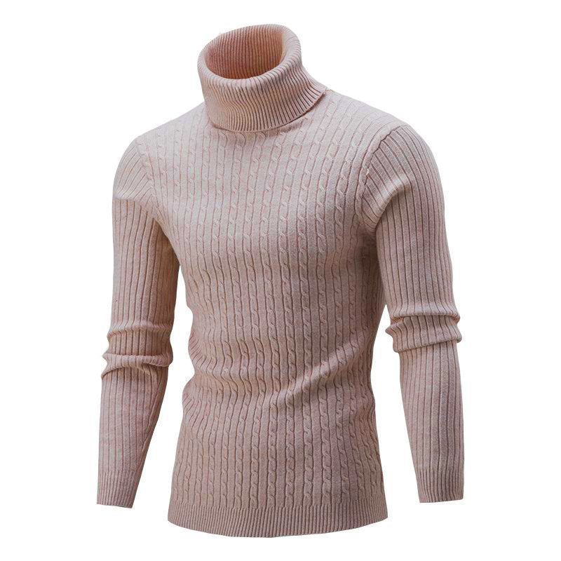Turtle neck knitwear for men