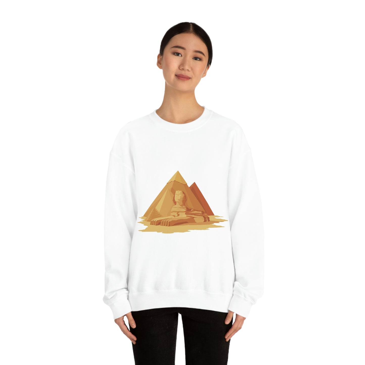 Unisex Heavy Blend™ Crewneck Sweatshirt - Pyramids